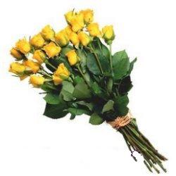 Ankara de farkl� bir �i�ek firmas� �r�n�  11 adet sar� g�llerden buket �i�e�i